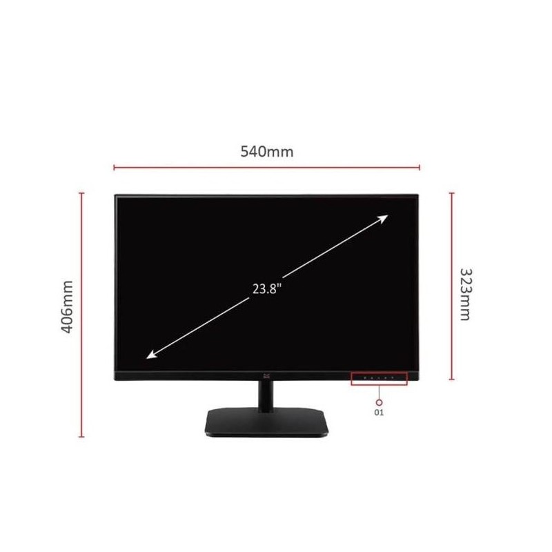 Viewsonic P Ips Monitor With Frameless Design Va H