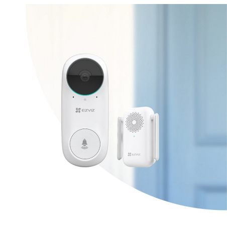 Ezviz DB2C Kit Wire-Free Video Doorbell With Chime