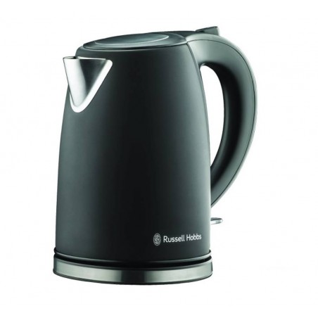 Russell Hobbs 1.7L Matt Black Stainless Kettle