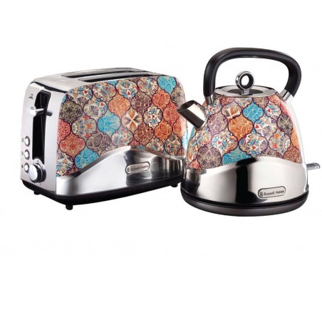 Russell Hobbs Kettle & Toaster Morrocan Breakfast Pack